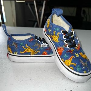 Kids Vans with dinosaurs